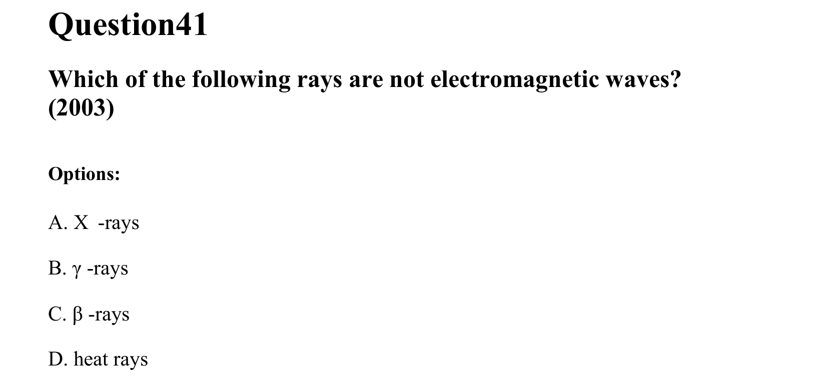 Electromagnetic Waves question 41