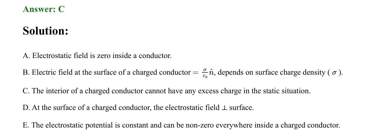Electrostatics solution 1