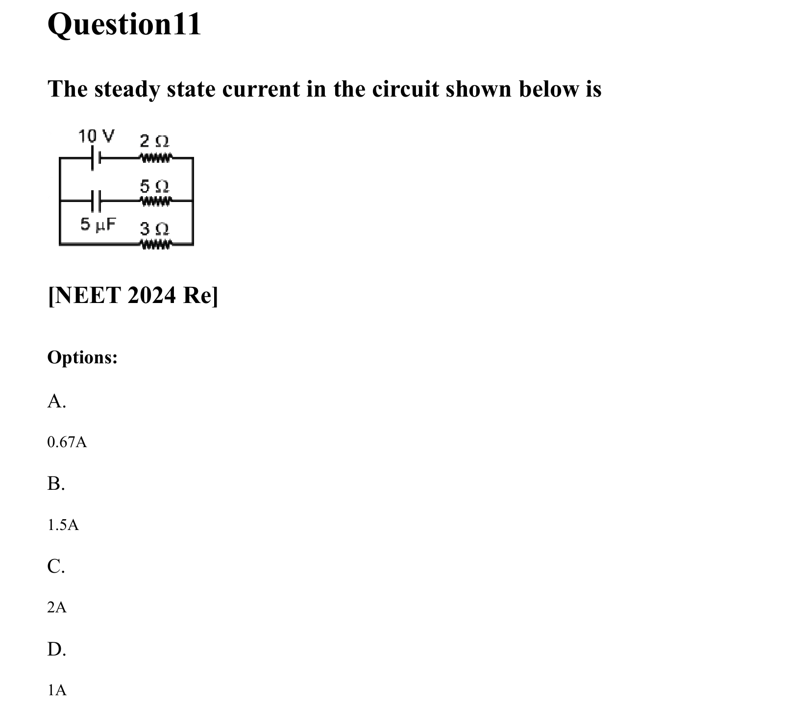 Electrostatics question 11
