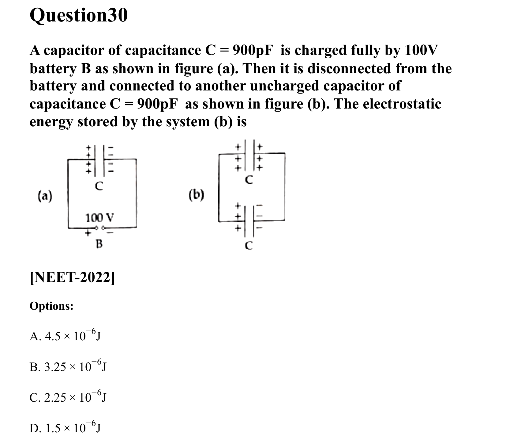 Electrostatics question 30
