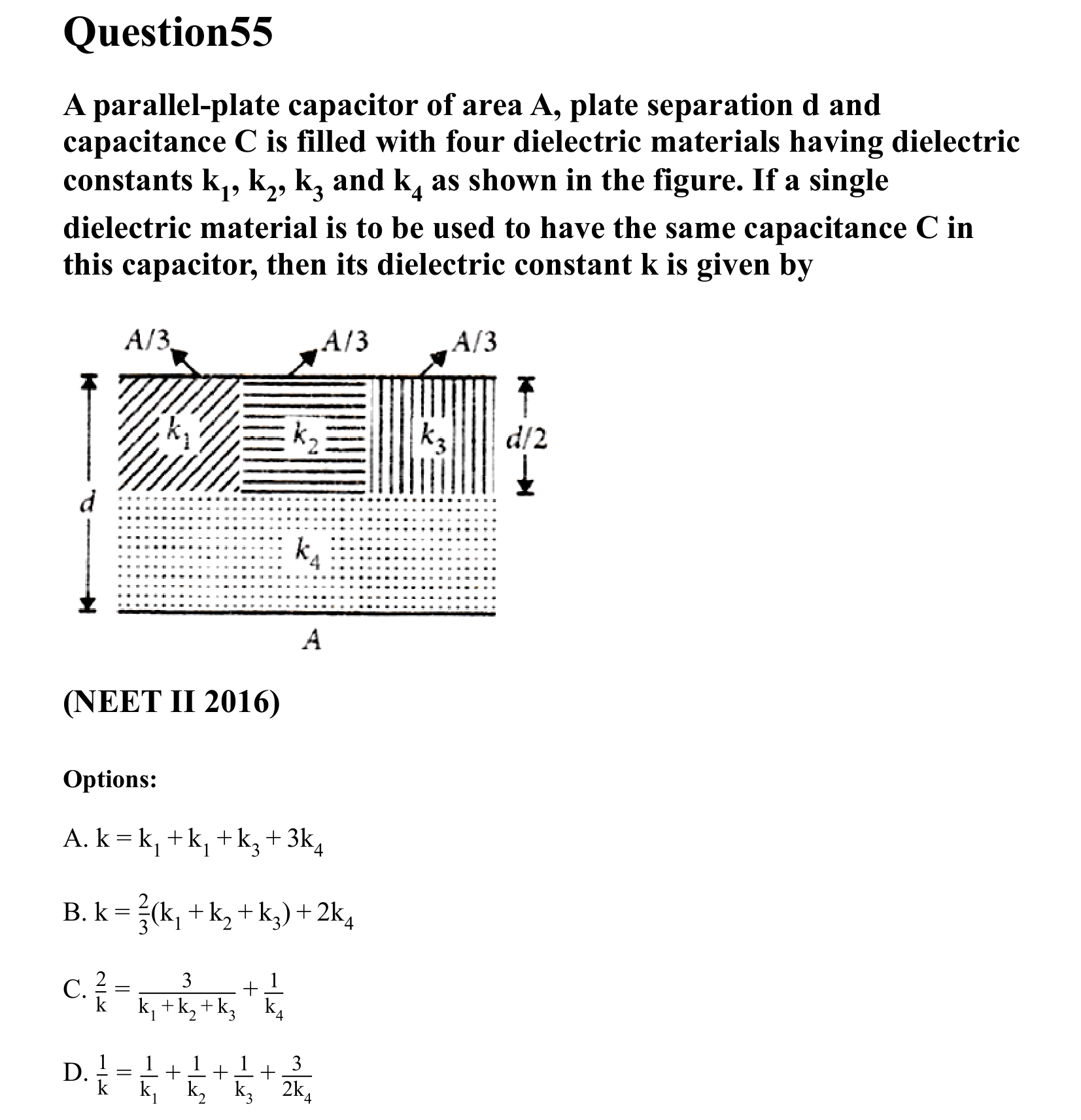 Electrostatics question 55