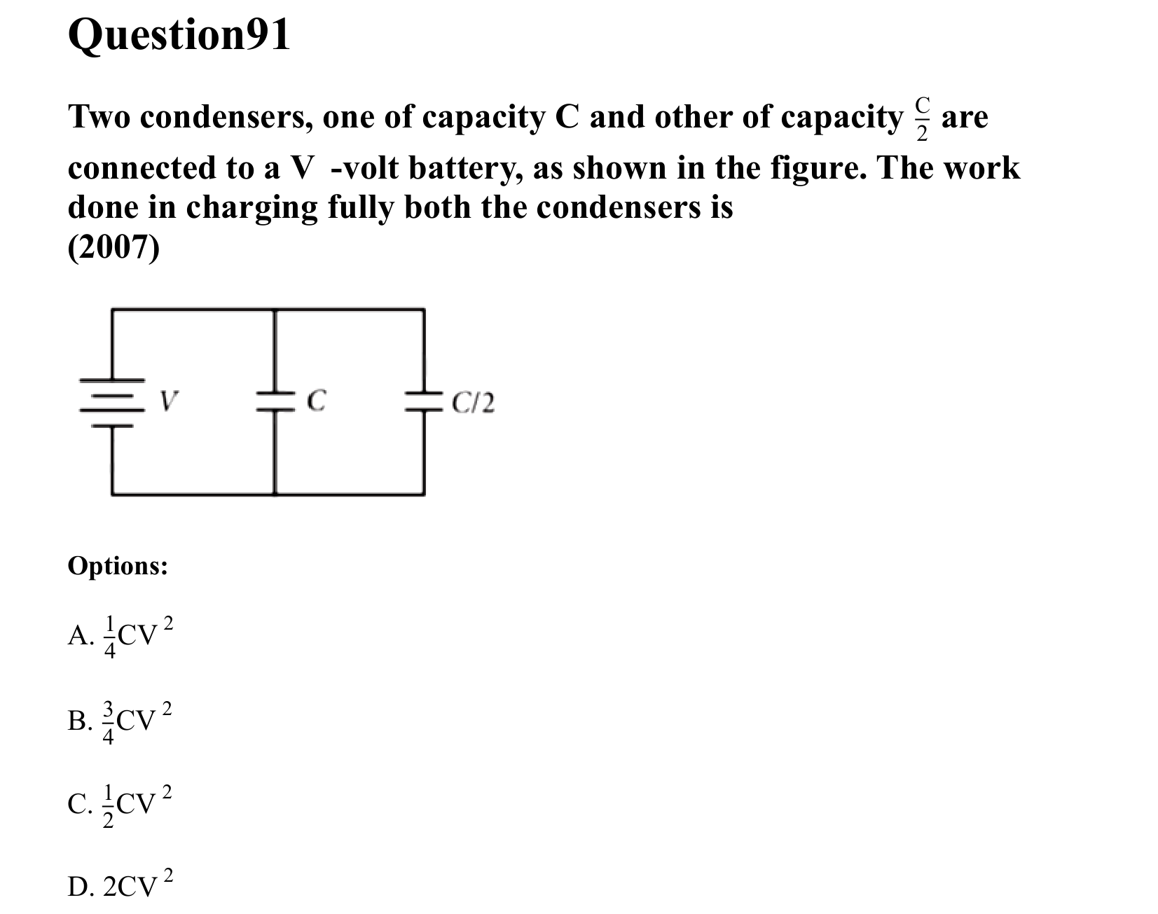Electrostatics question 91