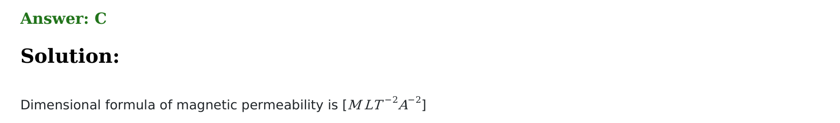 Magnetism and Matter solution 11