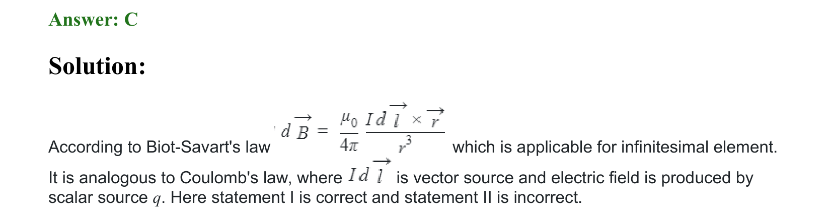 Moving Charges and Magnetism solution 20