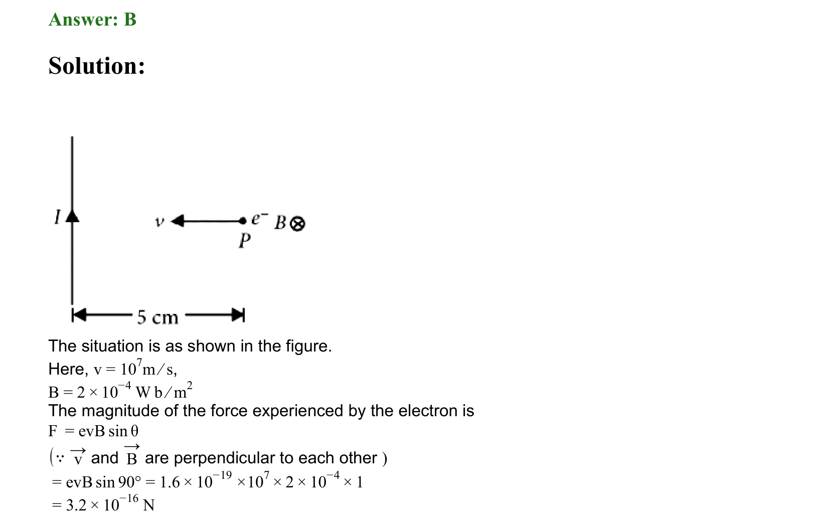Moving Charges and Magnetism solution 42