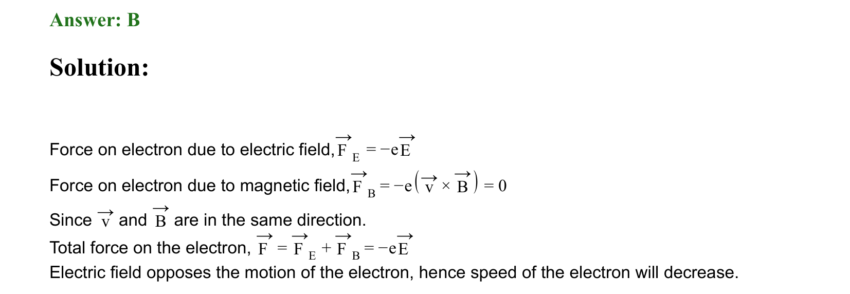 Moving Charges and Magnetism solution 49