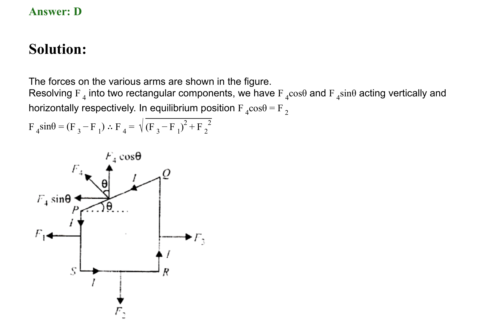 Moving Charges and Magnetism solution 63