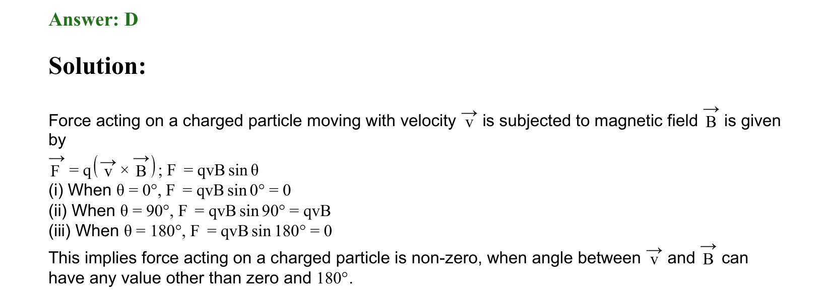 Moving Charges and Magnetism solution 66