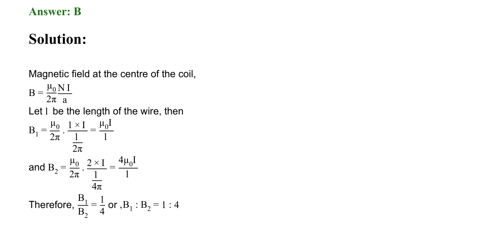 Moving Charges and Magnetism solution 86