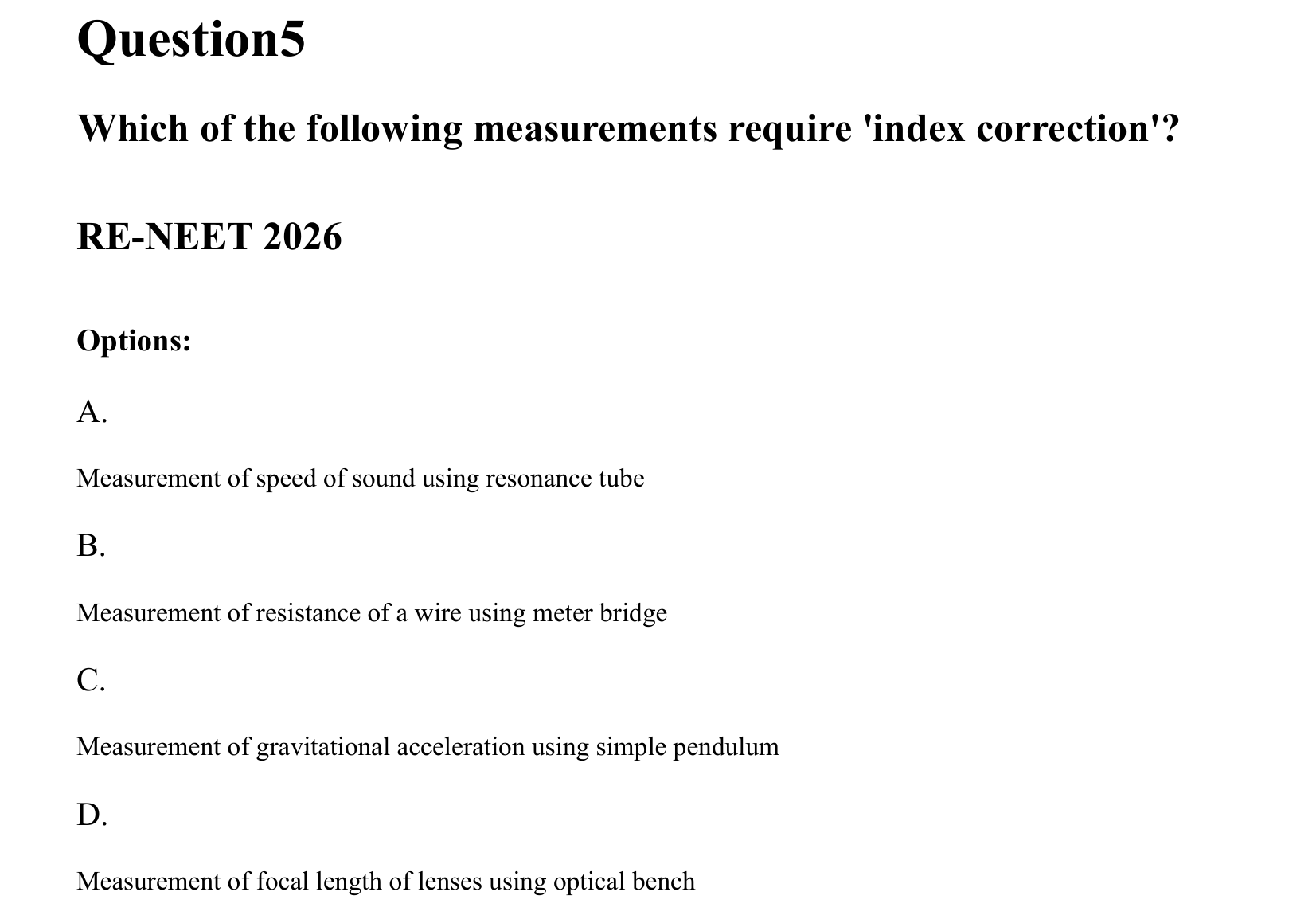 Ray Optics and Wave Optics question 5