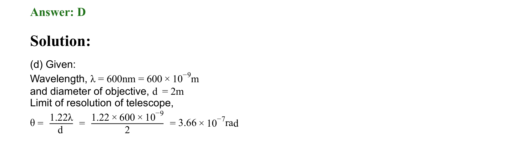 Ray Optics and Wave Optics solution 41