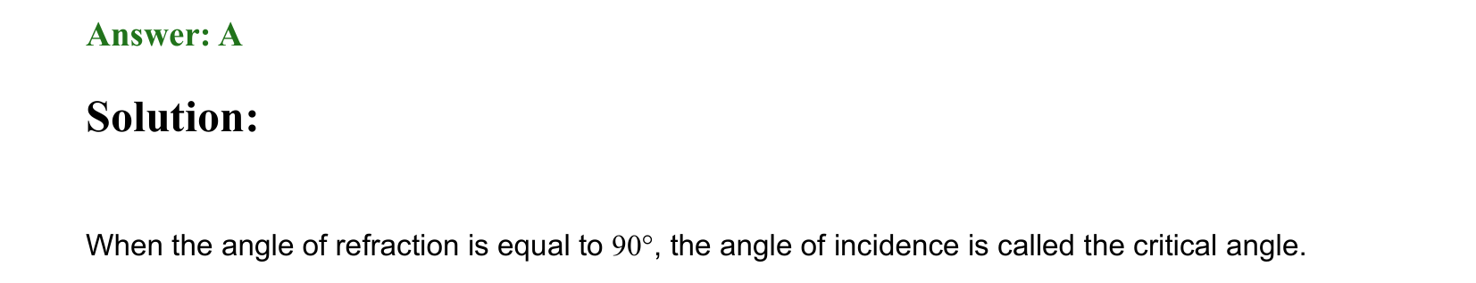 Ray Optics and Wave Optics solution 45