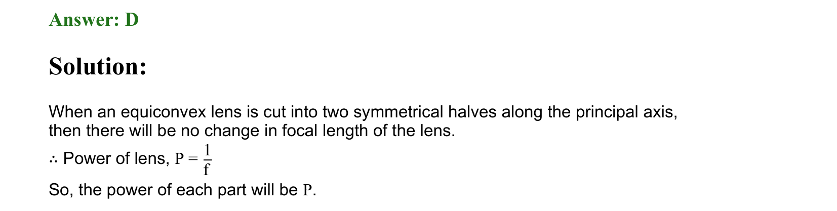 Ray Optics and Wave Optics solution 48