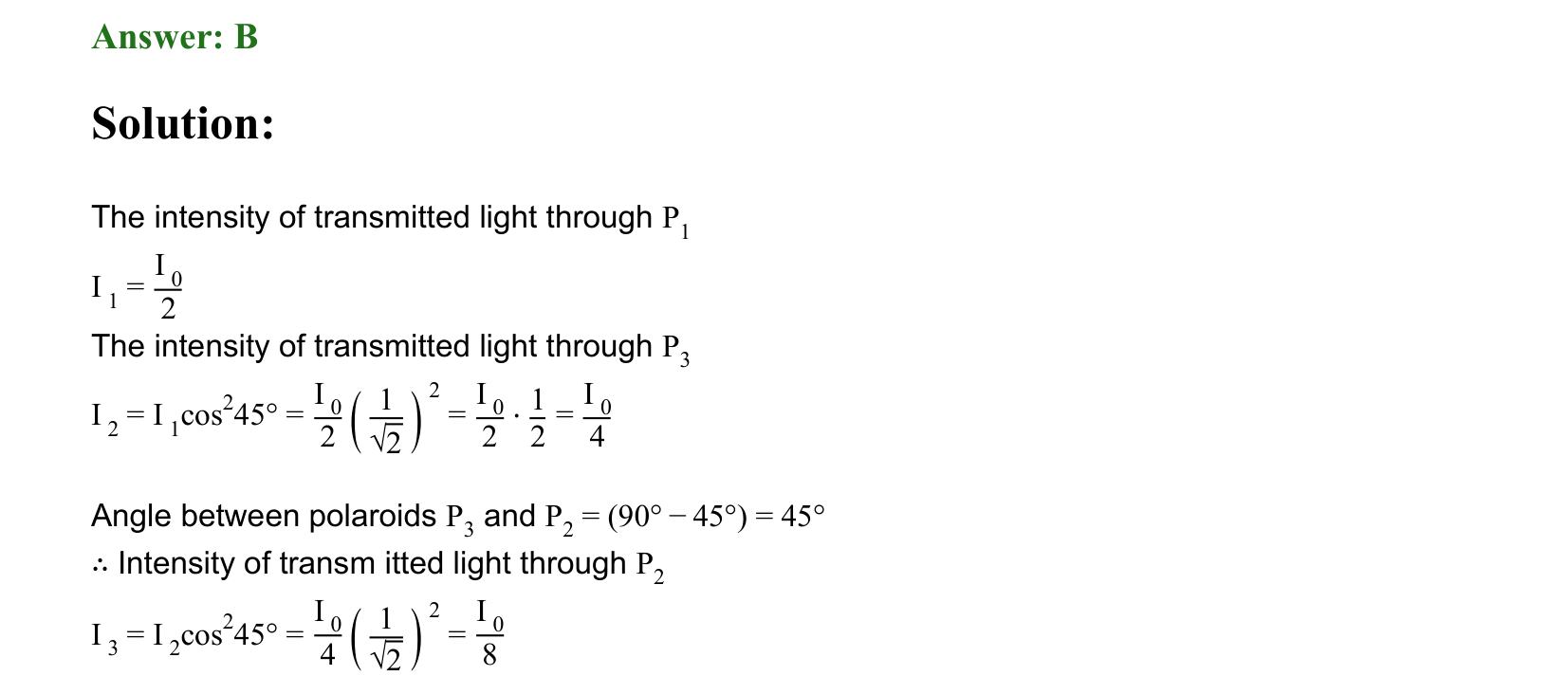 Ray Optics and Wave Optics solution 59