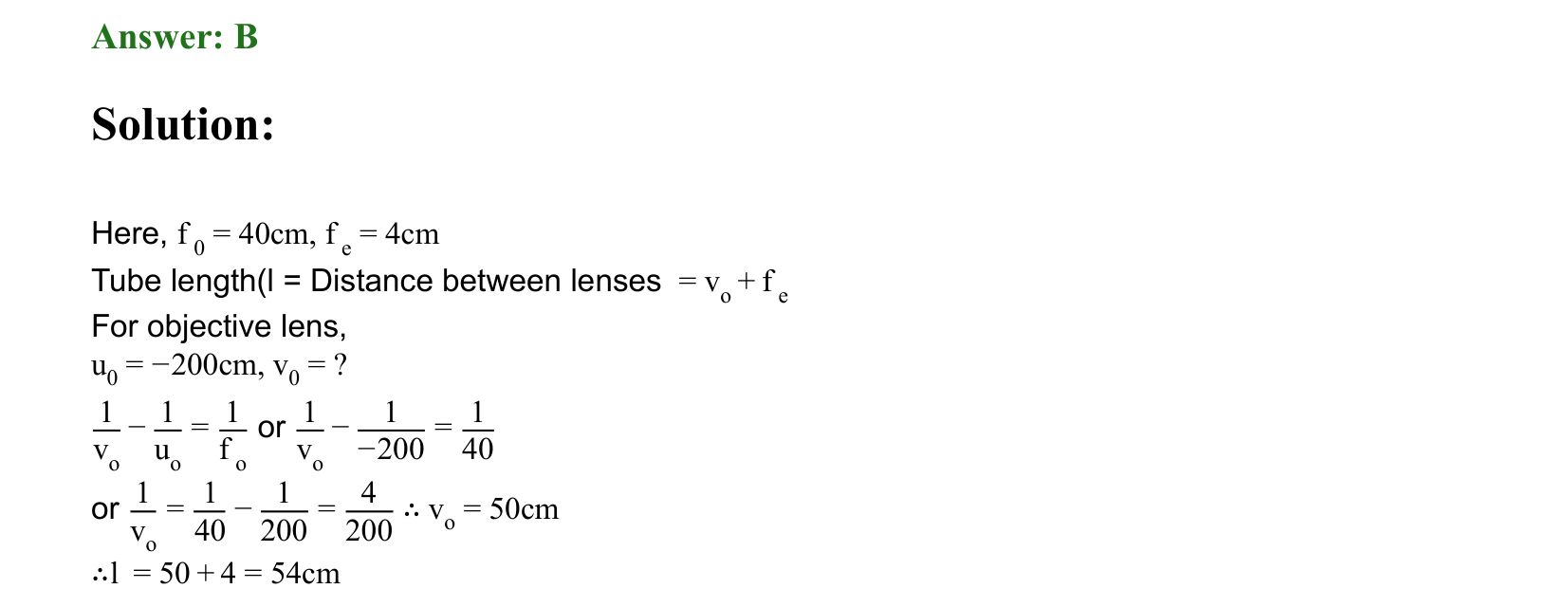 Ray Optics and Wave Optics solution 64