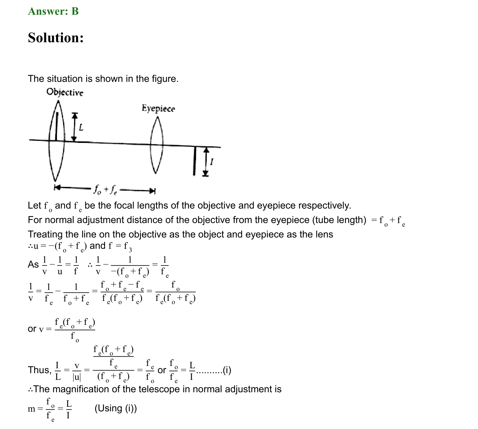Ray Optics and Wave Optics solution 77