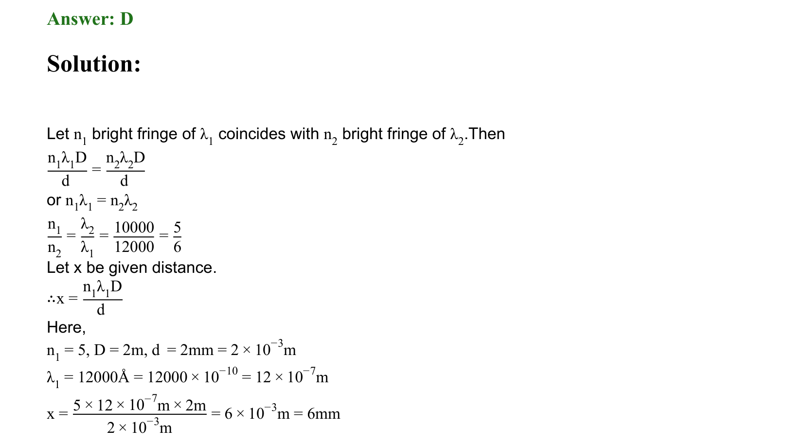 Ray Optics and Wave Optics solution 84