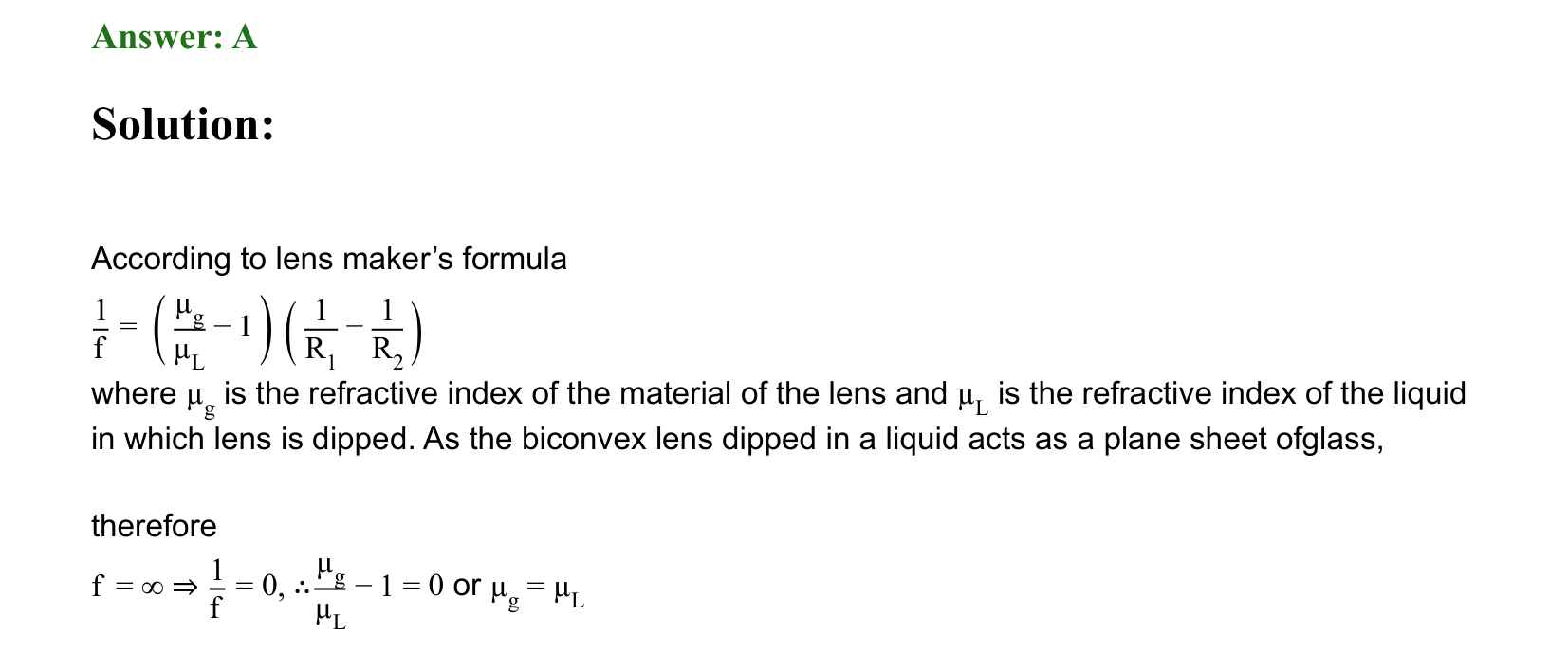 Ray Optics and Wave Optics solution 91