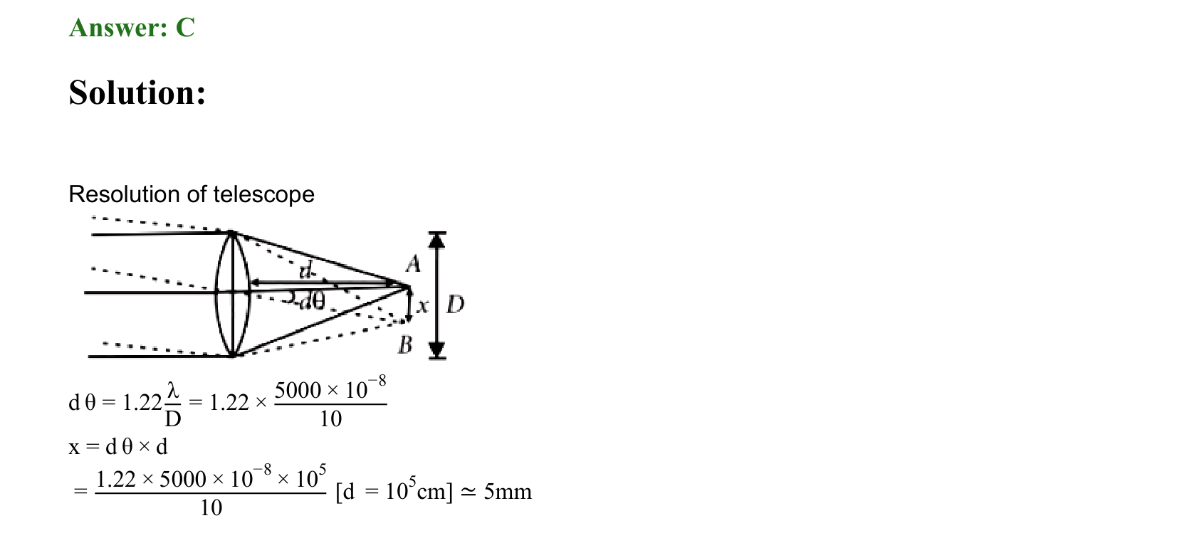 Ray Optics and Wave Optics solution 111