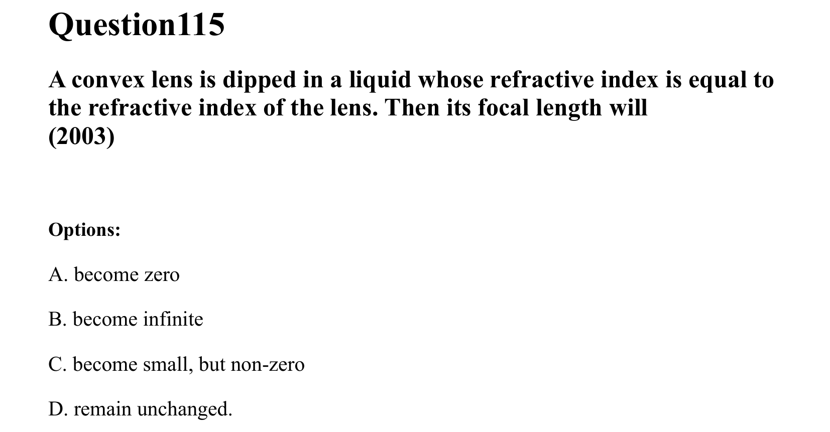 Ray Optics and Wave Optics question 115