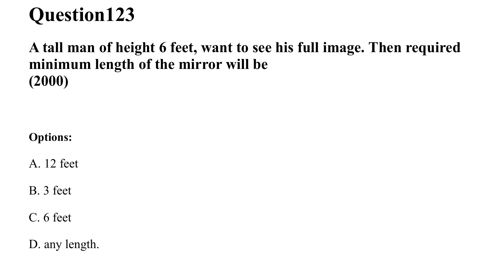 Ray Optics and Wave Optics question 123
