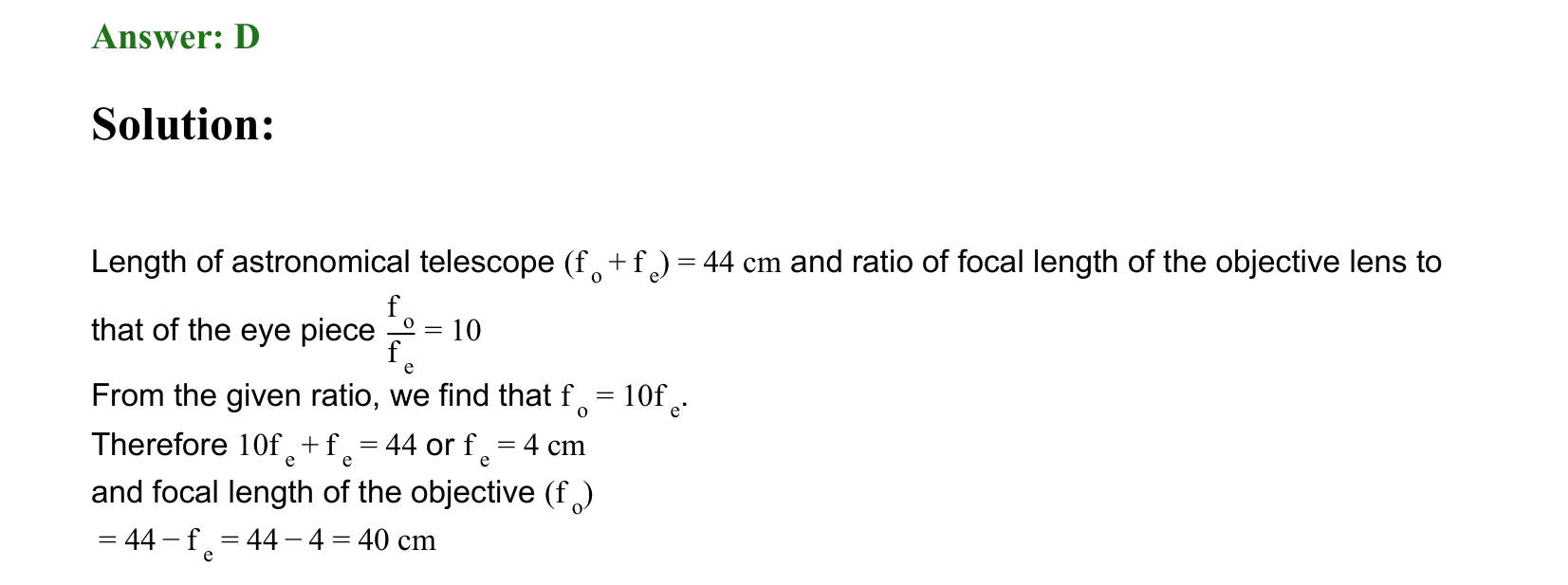 Ray Optics and Wave Optics solution 131
