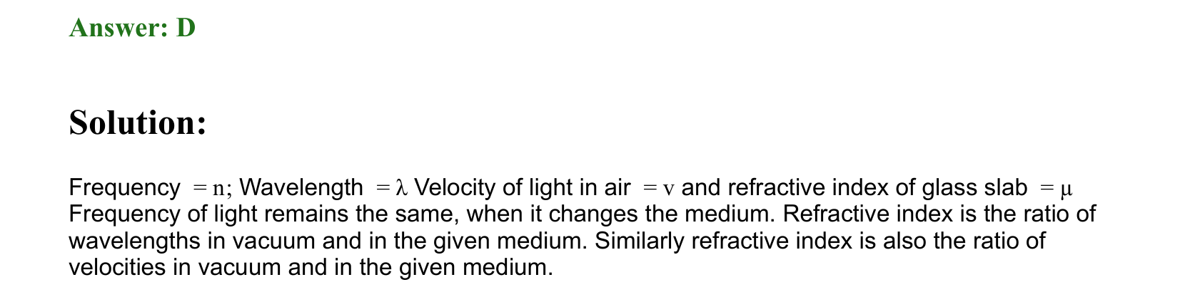 Ray Optics and Wave Optics solution 133