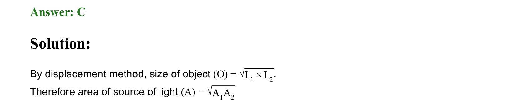 Ray Optics and Wave Optics solution 139