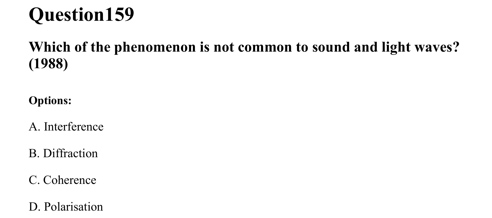 Ray Optics and Wave Optics question 159
