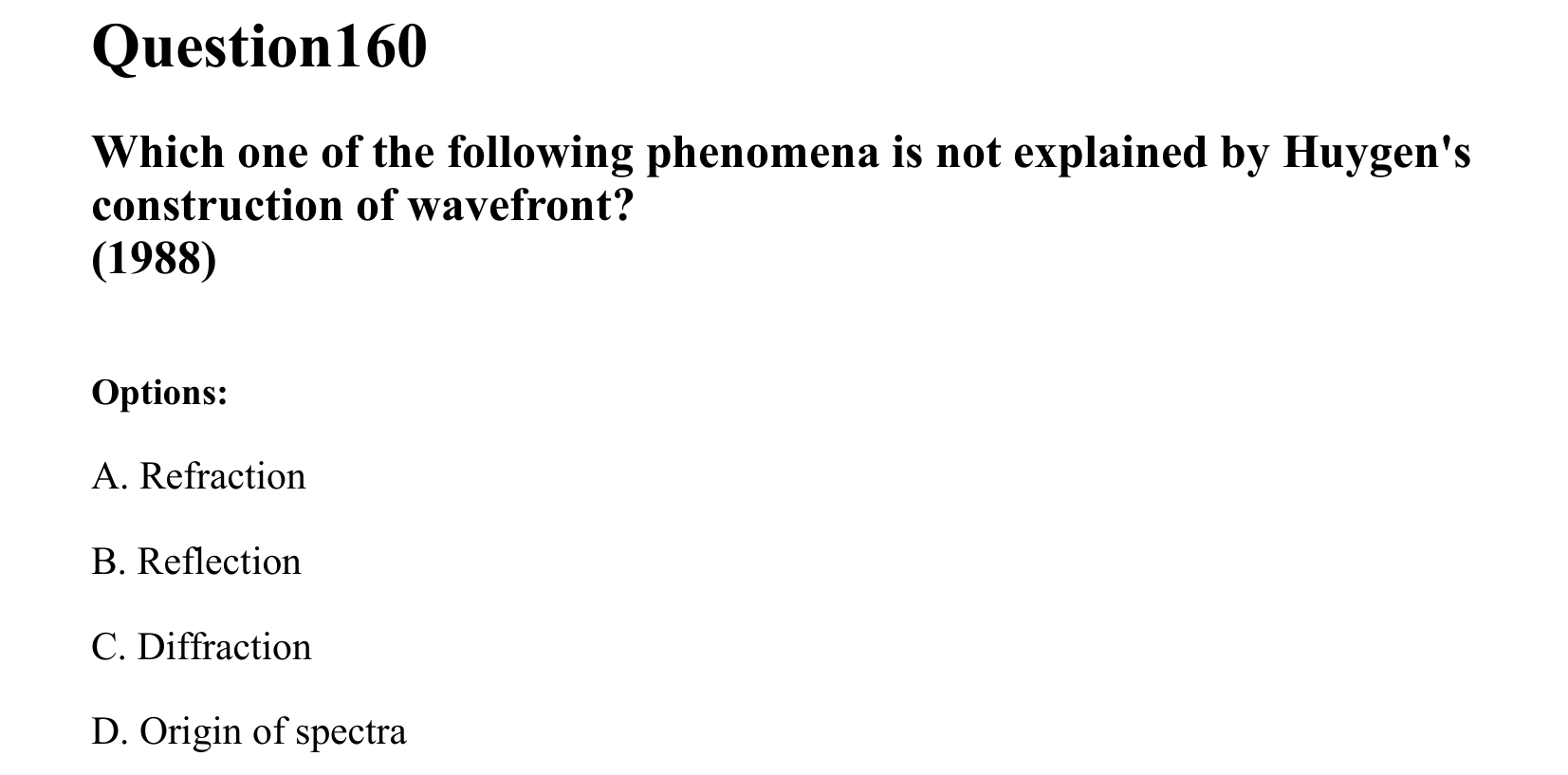 Ray Optics and Wave Optics question 160
