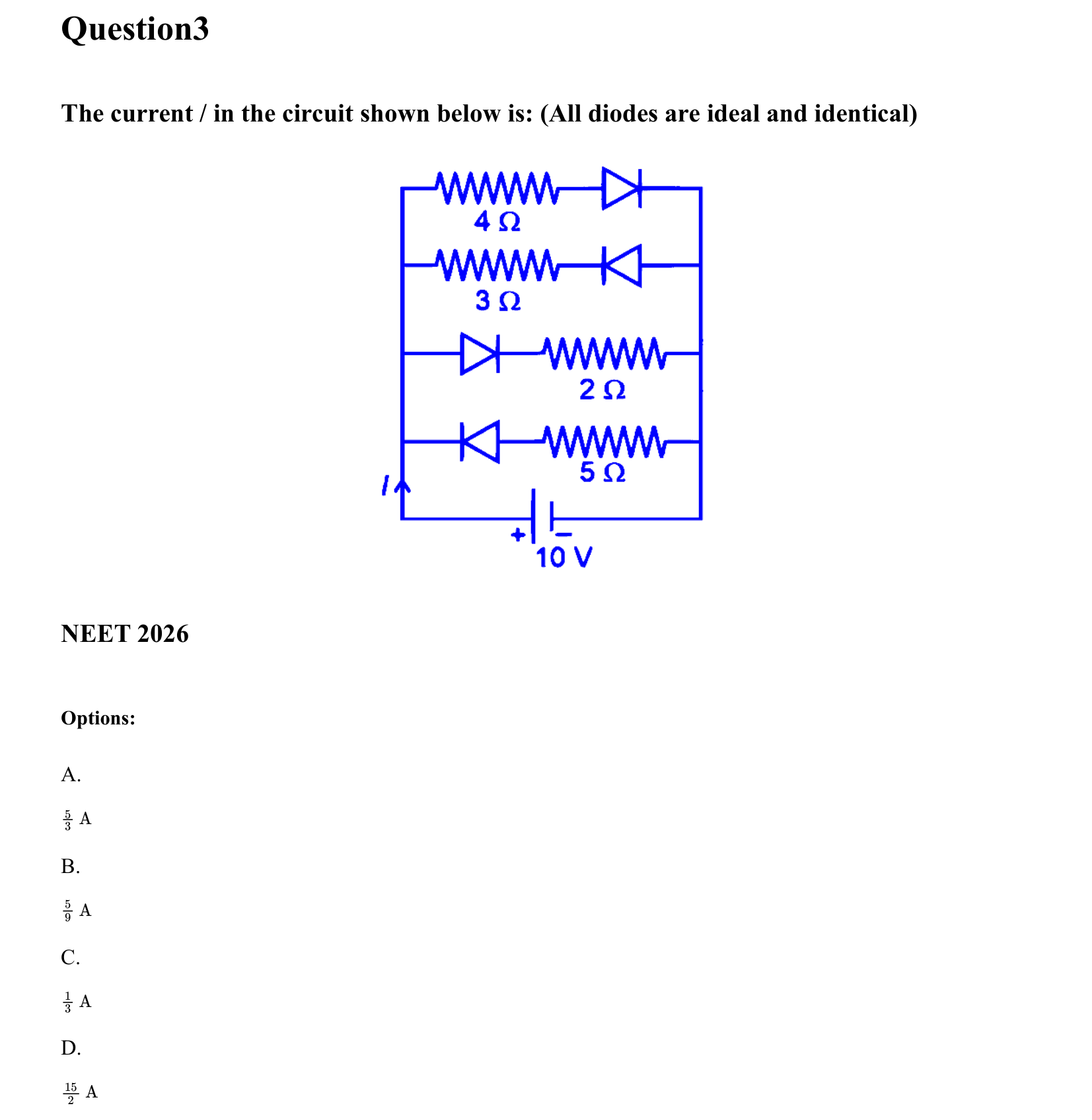Semiconductor Electronics question 3