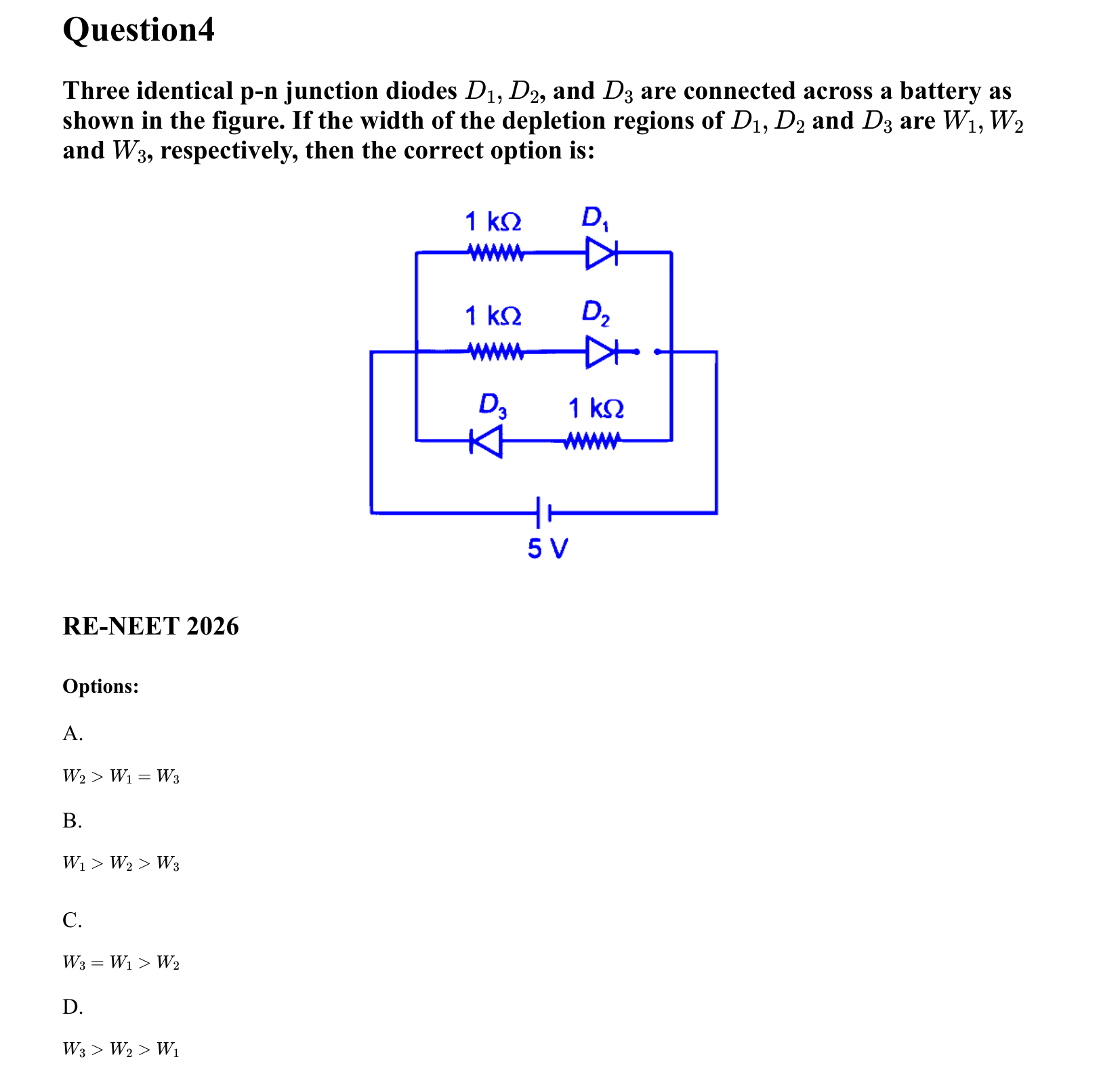 Semiconductor Electronics question 4