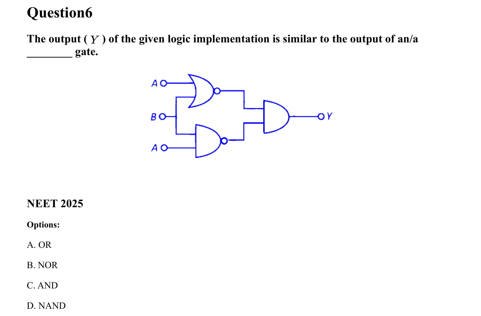 Semiconductor Electronics question 6