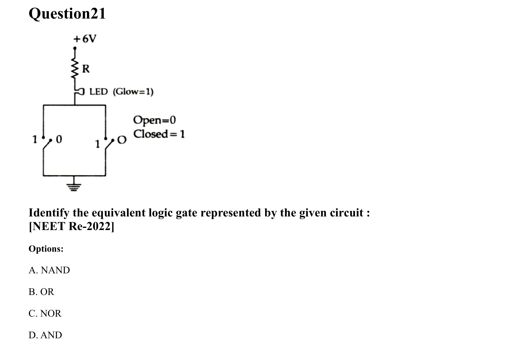 Semiconductor Electronics question 21