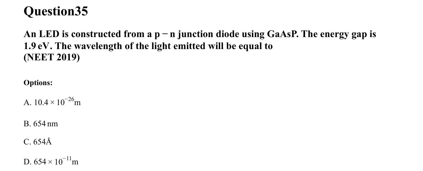 Semiconductor Electronics question 35