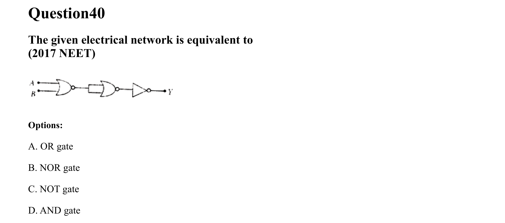 Semiconductor Electronics question 40