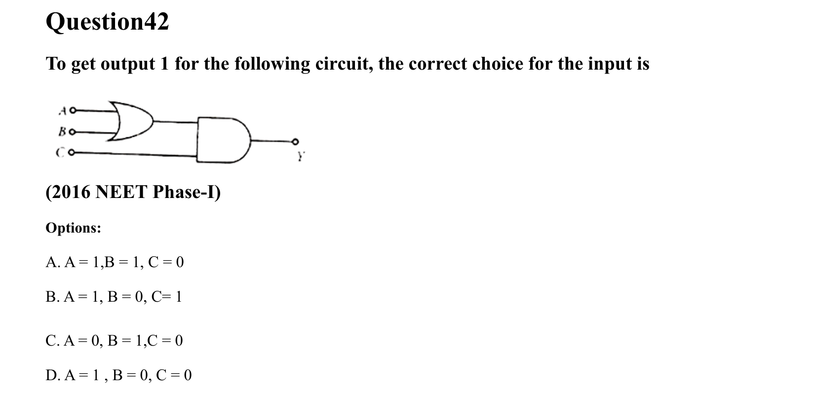 Semiconductor Electronics question 42