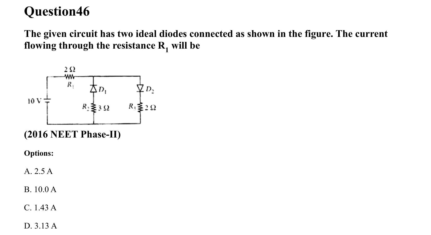 Semiconductor Electronics question 46