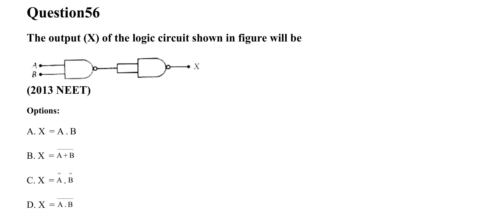 Semiconductor Electronics question 56
