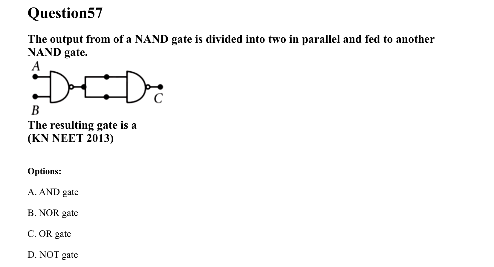 Semiconductor Electronics question 57