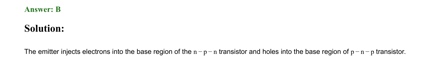 Semiconductor Electronics solution 58