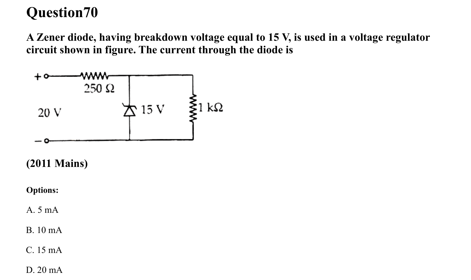 Semiconductor Electronics question 70