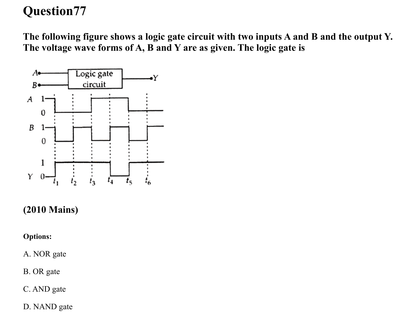 Semiconductor Electronics question 77