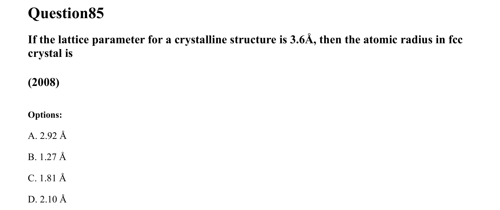 Semiconductor Electronics question 85