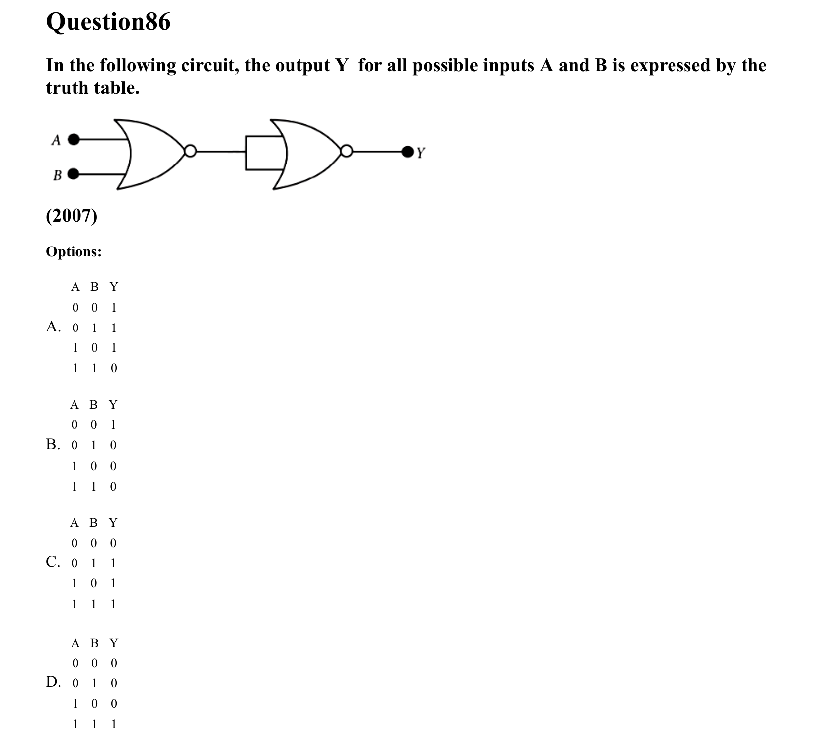 Semiconductor Electronics question 86