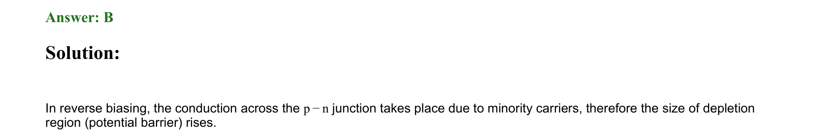 Semiconductor Electronics solution 101