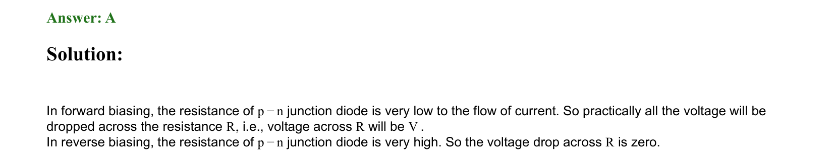 Semiconductor Electronics solution 109