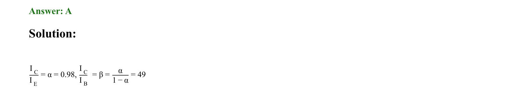 Semiconductor Electronics solution 111