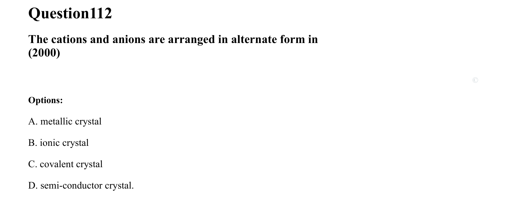 Semiconductor Electronics question 112