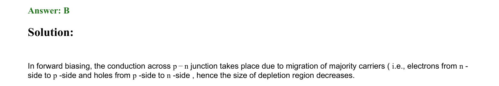 Semiconductor Electronics solution 118
